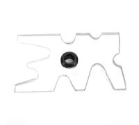 Vidonergy Portable Moosehead Billiard Bridge Head for Snooker and Pool Cues, Clear Acrylic Construction with 7-Angle Positioning, Lightweight 138x80mm Design,