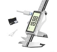 Vidonergy Rechargeable Digital Vernier Caliper with USB-C Charging, 0.01mm, Stainless Steel Construction for Industrial, Electronics and Jewelry Applications(200mmE)