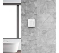 Vidonergy Socket Cover for 86-Type Light Switch, Plastic Protective Wall Outlet Cover, For Ultra-Thin Safety Socket Box, Pack of 6, Suitable for Home Bathroom Farm Use(White)