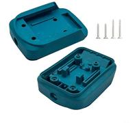 Vidonergy Thickened ABS Battery Holder Bracket for BL1830, BL1815, BL1840 18V Power Tool Batteries - Wall-Mountable Storage Organizer with Mounting(SKU)