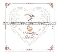 vidonio 18th Birthday Gifts for Women,Adjustable 925 Sterling Silver Bracelet with Rose Gold Heart Beaded Bracelet with Card Thoughtful Birthday Presents for Teen Girls,Friend,Sister,Daughter,Mum