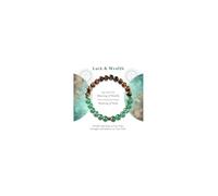 vidonio Natural Stone Crystal Bracelet for Women with Meaning Card, 8mm Stretch Healing Beaded Bracelets for Women, Anxiety Bracelet With Energy Protection, Good Luck Jewellery Gift for Her