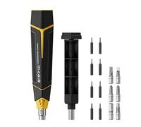 VIDOO 16-Piece CR-V Screwdriver Set with Slotted Tri-wing and Hex Bits Multi-Function Household Tool Kit