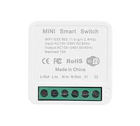 VIDOO 16A Mini Wifi DIY Switch Support 2 Way Control Smart Home Automation Module Work with Home Smart Life App