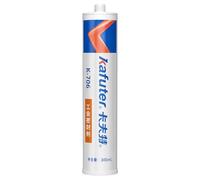 VIDOO 300ml Kafuter K-706 Neutral Cure Silicone, Translucent Anti-Shock Vibration Damper, Component-Safe Electrical Junction Box Moisture-Proof Isolating Sealant Compound