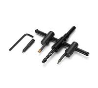 VIDOO 40-120/200/300mm Adjustable Circle Hole Cutter Wood Drywall Drill Bit Saw Round Cutting Blade 120mm