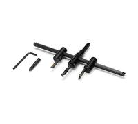 VIDOO 40-120/200/300mm Adjustable Circle Hole Cutter Wood Drywall Drill Bit Saw Round Cutting Blade 200mm