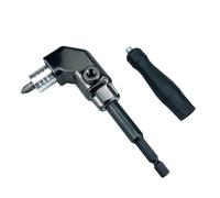 VIDOO 90 Degree Turning Universal Screwdriver Batch Head Corner Adapter with Hexagonal Interface for Hard-to-Reach Areas-Universal Screwdriver Bit