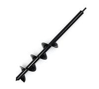 VIDOO 9x25/30/45/60cm Garden Auger Small Earth Planter Drill Bit Post Hole Digger Earth Planting Auger Drill Bit for Electric Drill 60cm
