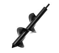 VIDOO 9x25/30/45/60cm Garden Auger Small Earth Planter Drill Bit Post Hole Digger Earth Planting Auger Drill Bit for Electric Drill 25cm