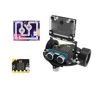 VIDOO AI Visual Robot Car K210 Module 200W Pixel Camera 2 Inch LCD Screen Programming Autonomous Driving Sensor Kit-Expansion Microbit