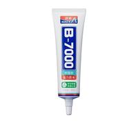VIDOO B7000 Clear Jewelry Glue Permanent, Transparent Bead Stringing Glue for Jade Bangle Repair, Flexible Handcraft Gel for Phone Case DIY, 50ml