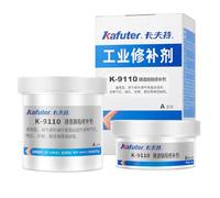 VIDOO Cast Iron Void Filling Matrix 500g, Multi Purpose Metal Repair Glue for Flange Flaws, High Load Mechanical Casting Defect Repair Agent