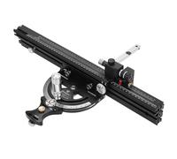 VIDOO HD-MG21 Precision Miter Gauge For Table Saw With Extended Fence And 0.02mm Micro Adjustable Flip Stop Router Table Precision Angle Setting