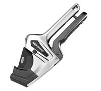 VIDOO High-Leverage Ratchet Action Multi-Purpose Pipe Cutter Carbon Steel Blade PVC Rubber Tubing Cutter Tool-Extra Large