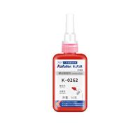 VIDOO Kafuter K-0262 Machine Tool Bolt Lock Red, Anaerobic Casing Retainer Fluid for Bearing Assemblies, Fissure Sealer Paste for Carbon Steel Structural Studs Bulk Pack, 50g