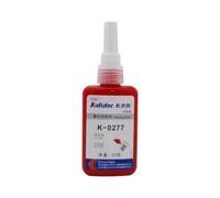 VIDOO Kafuter K-0277 Permanent Retainer Paste for Oversized Metal Hardware, 0.25mm Maximum Void Filler for Structural Metallic Pipes, Thixotropic Red Anchor Glue, 50g