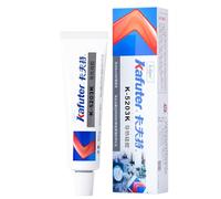 VIDOO Kafuter K-5203K Fast-Dry Thermal Silicone Sealant, 80g Rapid Curable White Component Fastener, High Dielectric Strength Anti-Arcing Controller Module Weatherproof Coating