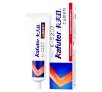 VIDOO Kafuter K-5207 2.5 W/mK Ultra-Low Thermal Resistance Paste, 100g White RTV for AI Server GPU Cooling, High-Density Computing Board Gasket