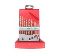 VIDOO M35 Cobalt Drill Bit Set HSS-Co Jobber Length Twist Drill Bits with Metal Case for Stainless Steel Wood Metal Drilling 13pcs Drill Set