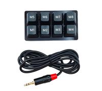 VIDOO Mechanical Keyboard for ICOM IC 705 IC 7610 Shortwave Radio SSB CW RTTY Controller Replaceable Switches Keycaps Portable