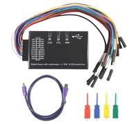 VIDOO USB Logics Analyzer Multi System for Official Version Sample Rate 100M 16 Channels Instruments