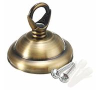 VIDOO Vintage Ceiling Rose Ring Plate Holder For Light Fitting Chandelier Lamp-Antique brass