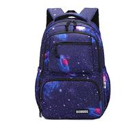 VIDOSCLA Galaxy Kids School Backpack for Boys Primary Students Elementary Bookbag