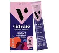 Vidrate Electrolytes Powder, Night Time Mixed Berry, 60 Sachets