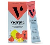 Vidrate Electrolytes Powder, Strawberry & Lime, 60 Sachets