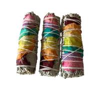 VIE 3x Chakra Petals White Sage 4" Smudge Sticks