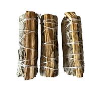 3x Palo Santo White Sage 4" Smudge Sticks