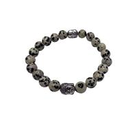 VIE Chakra Buddha Bracelet, Dalmatian