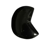 VIE Crescent Moon Crystal, 3x2cm, Black Agate