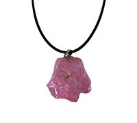 VIE Electroplated Quartz Pendant (Pink)