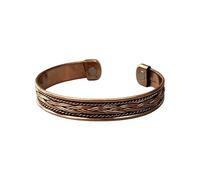 VIE Emberline, Pure Copper Magnetic Bracelet- Stylish, Adjustable, Comfortable Fit, Durable & Scratch-Resistant Cuff Bracelet for Men & Women | Elegant Unisex Jewelry for Daily Wear & Special Occasion