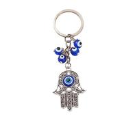 VIE Evil Eye Hamsa Hand Keychain