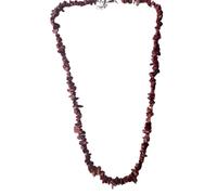 VIE Gemstone Chips Necklace, Red Jasper