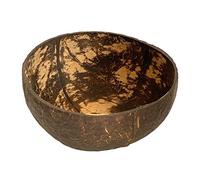 VIE Gourmet Coconut Bowl, Natural Textured Finish, Large 13-15cm