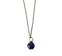VIE Halo Gemstone Pendant, Sphere, Amethyst