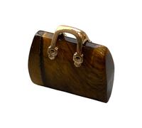 VIE Mini Crystal Handbags, 2-2.5cm, Tiger's Eye