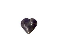 VIE Mini Crystal Heart, 3cm, Amethyst