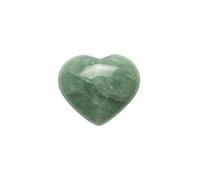 VIE Mini Crystal Heart, 3cm, Green Aventurine