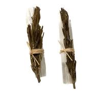 VIE Mini Smudge Cluster, Rosemary with Selenite Wand 4", Pack of 2