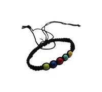 Vie Naturals Beach Bracelet Coloured Beads (Black)