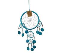 Vie Naturals Capiz Dream Catcher 16 Cm - Turquoise (No Feathers)