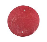 Vie Naturals Capiz Shell Discs 5cm Diameter With 2 holes - 45 Pcs (Red)