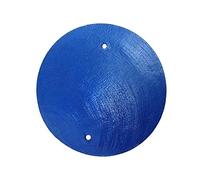 Vie Naturals Capiz Shell Discs 5cm Diameter With 2 holes - 45 Pcs (Sea Blue)