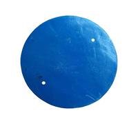 Vie Naturals Capiz Shell Discs 5cm Diameter With 2 holes - 45 Pcs (Turquoise)