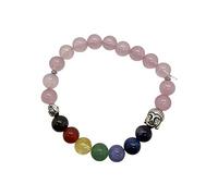 VIE Naturals Chakra Jewelry, Rose Quartz Bracelet